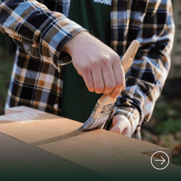 Työkalut puun öljyämiseen